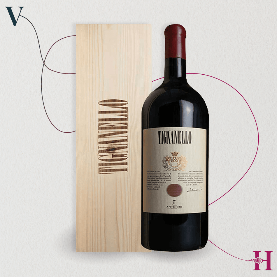 Tignanello Magnum 1,5 L in cassa originale di legno – Antinori – 2016