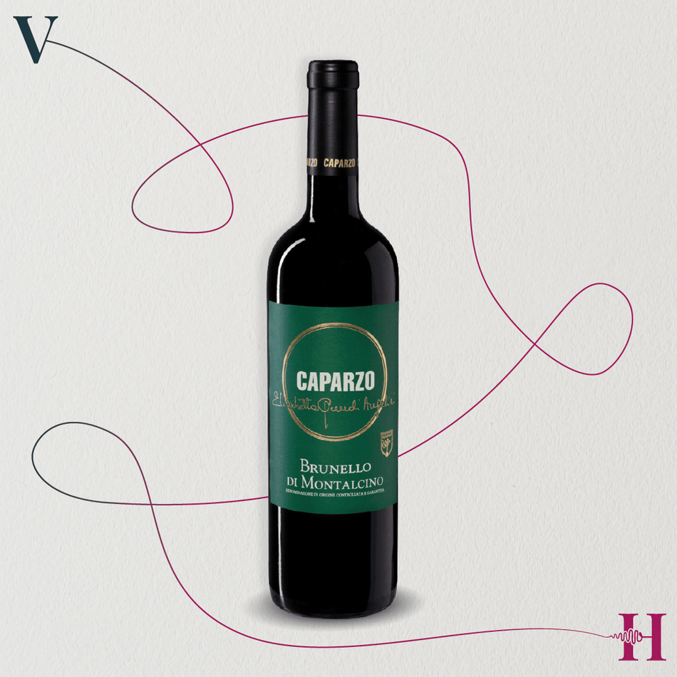 Brunello di Montalcino cartone originale da 6 bottiglie – Caparzo – 2018
