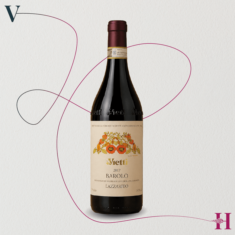 Barolo Lazzarito Magnum 1,5 L in cassa originale di legno – Vietti – 2017