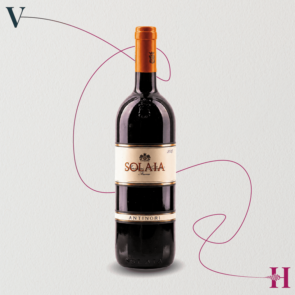 Solaia cassa originale in legno da 6 bottiglie – Antinori – 2017