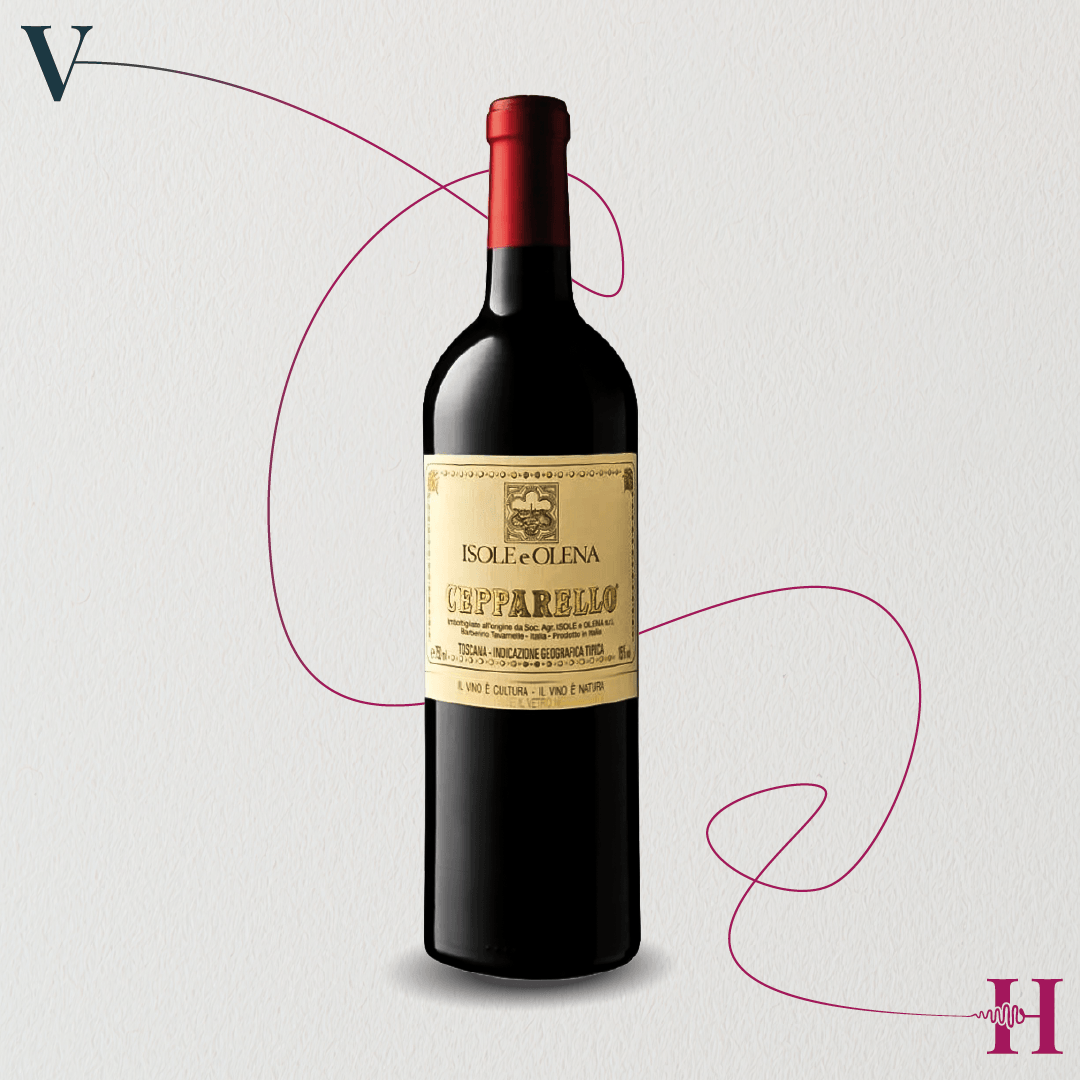 Cepparello Magnum 1,5 L in cassa originale di legno – Isole e Olena – 2020