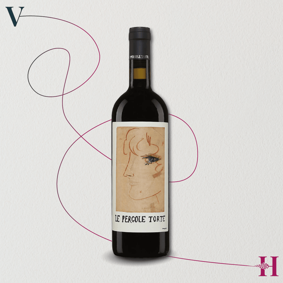 Le Pergole Torte cassa originale in legno da 6 bottiglie – Montevertine – 2023