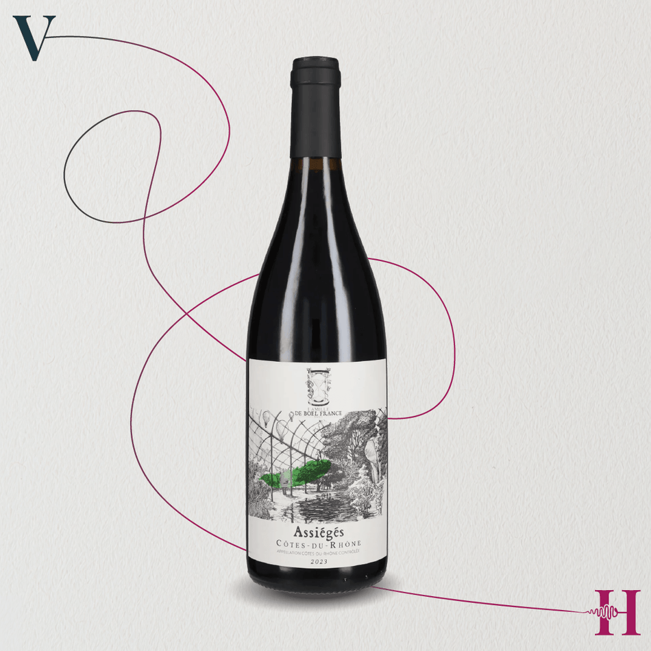 Les Assiégés Côtes du Rhône 2023 – Famille de Boel