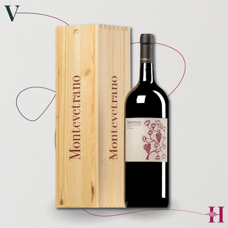 Montevetrano Magnum 1,5 L in confezione originale – Silvia Imparato – 2007