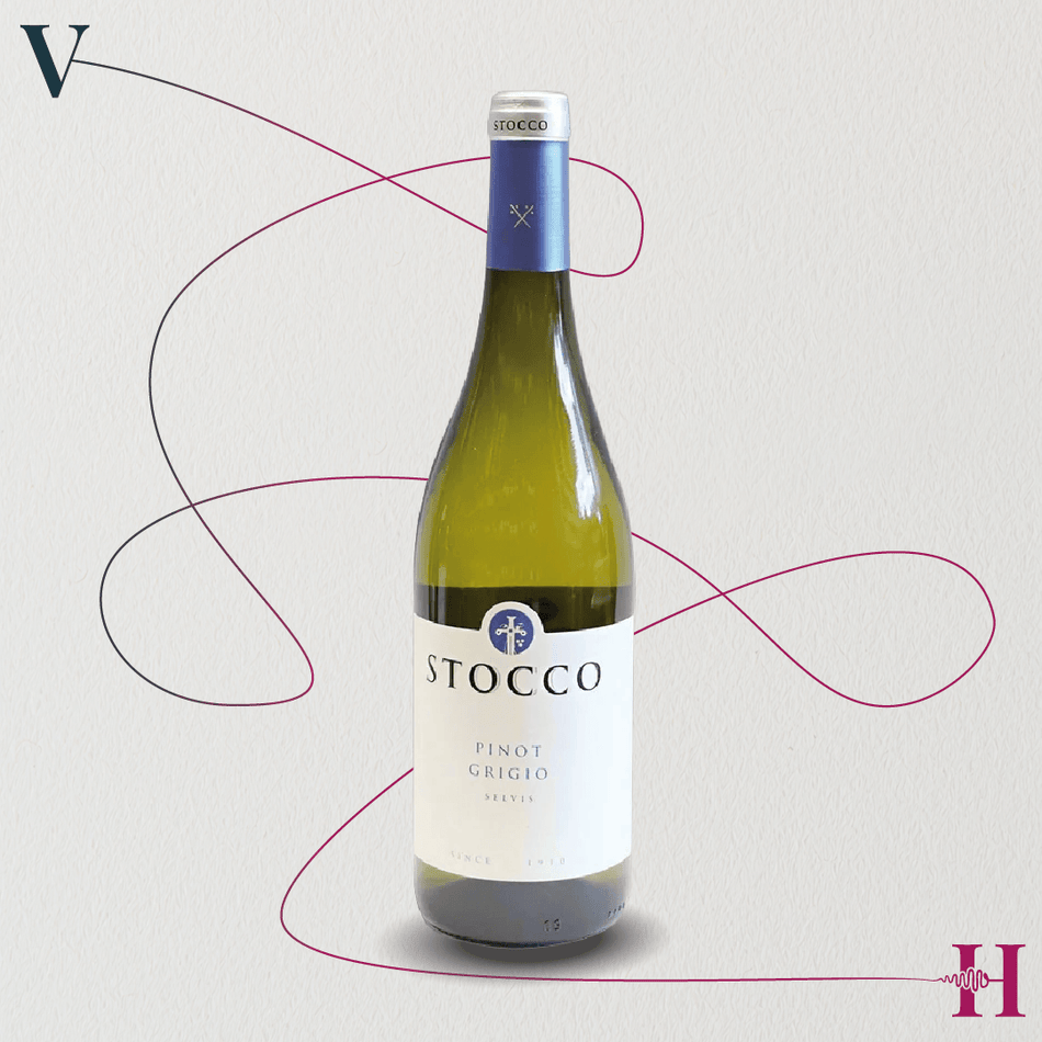 Pinot Grigio cartone originale da 6 bottiglie – Stocco – 2024
