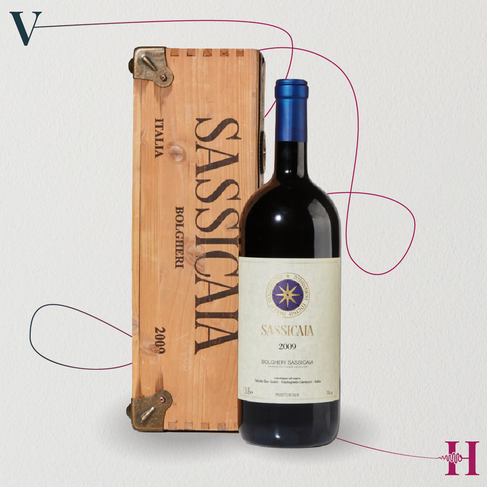 Sassicaia 2009 Magnum 1,5 L in cassa originale