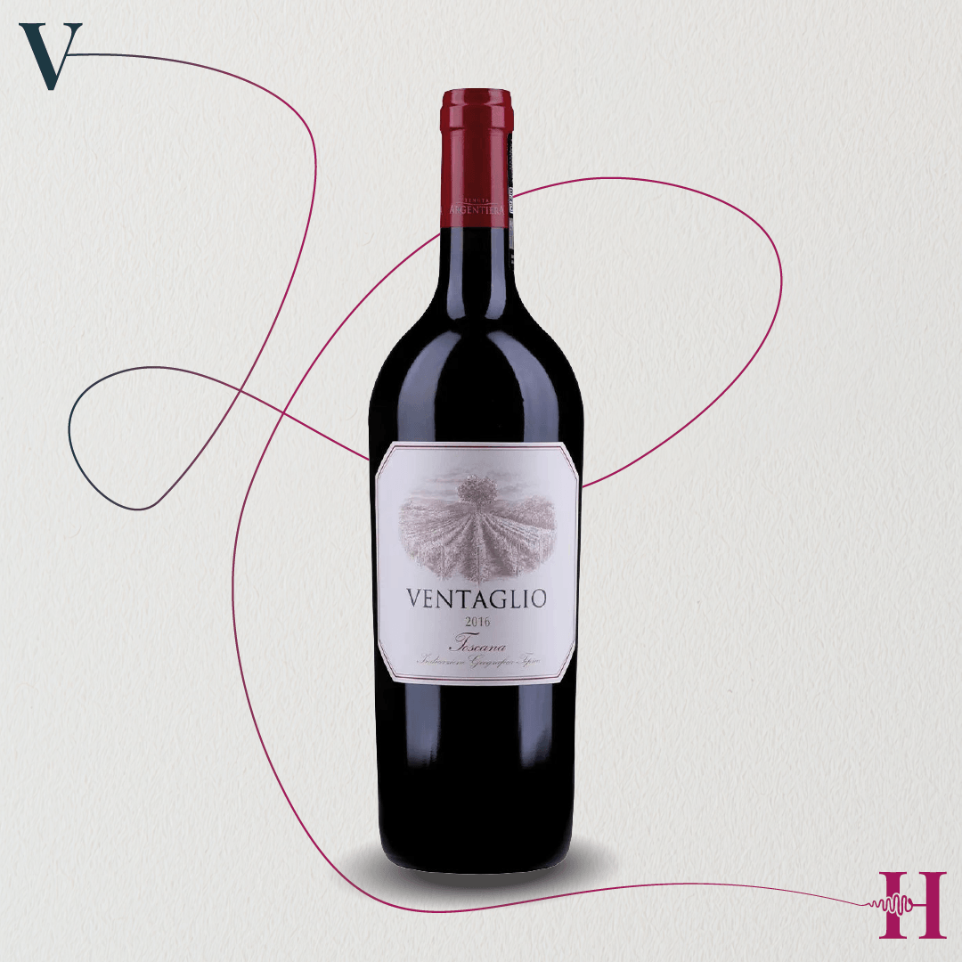Ventaglio Magnum 1,5 L in cassa originale di legno – Tenuta Argentiera – 2016