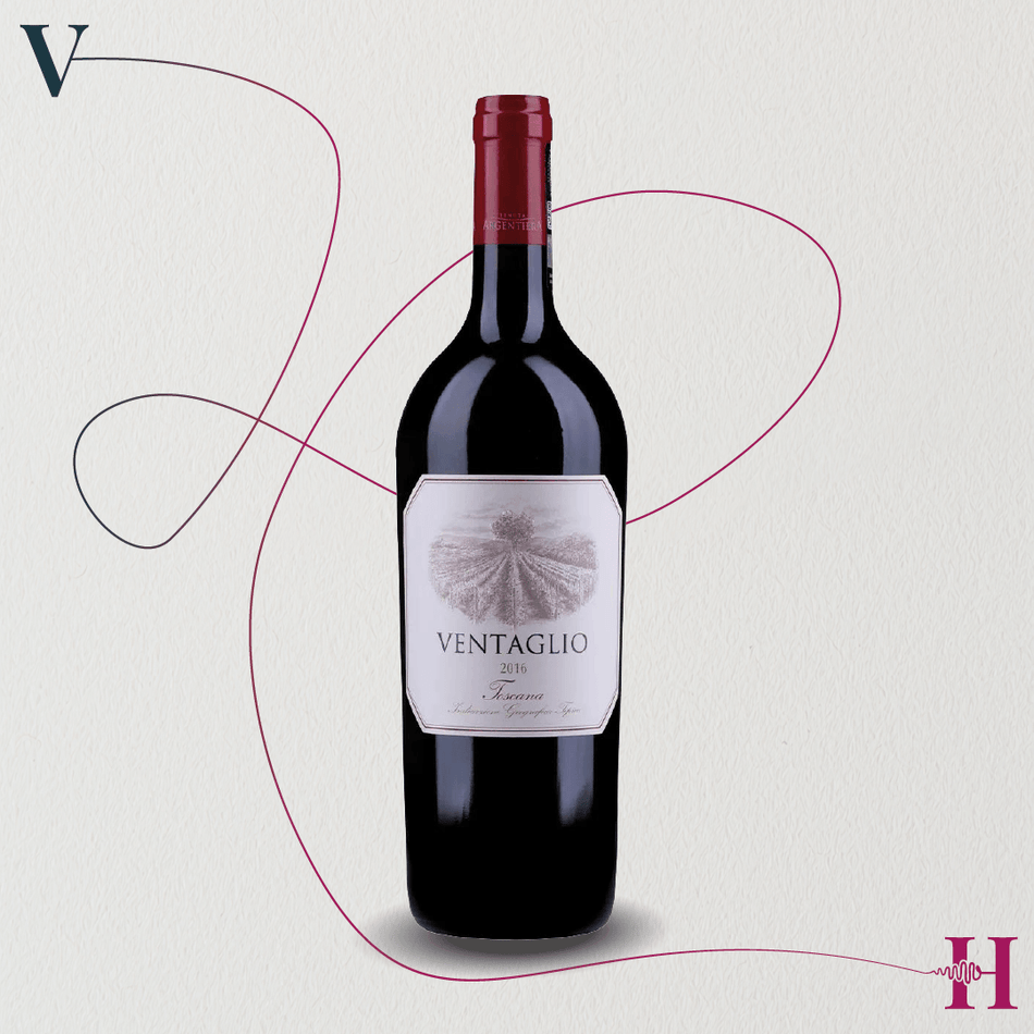 Ventaglio Magnum 1,5 L in cassa originale di legno – Tenuta Argentiera – 2016