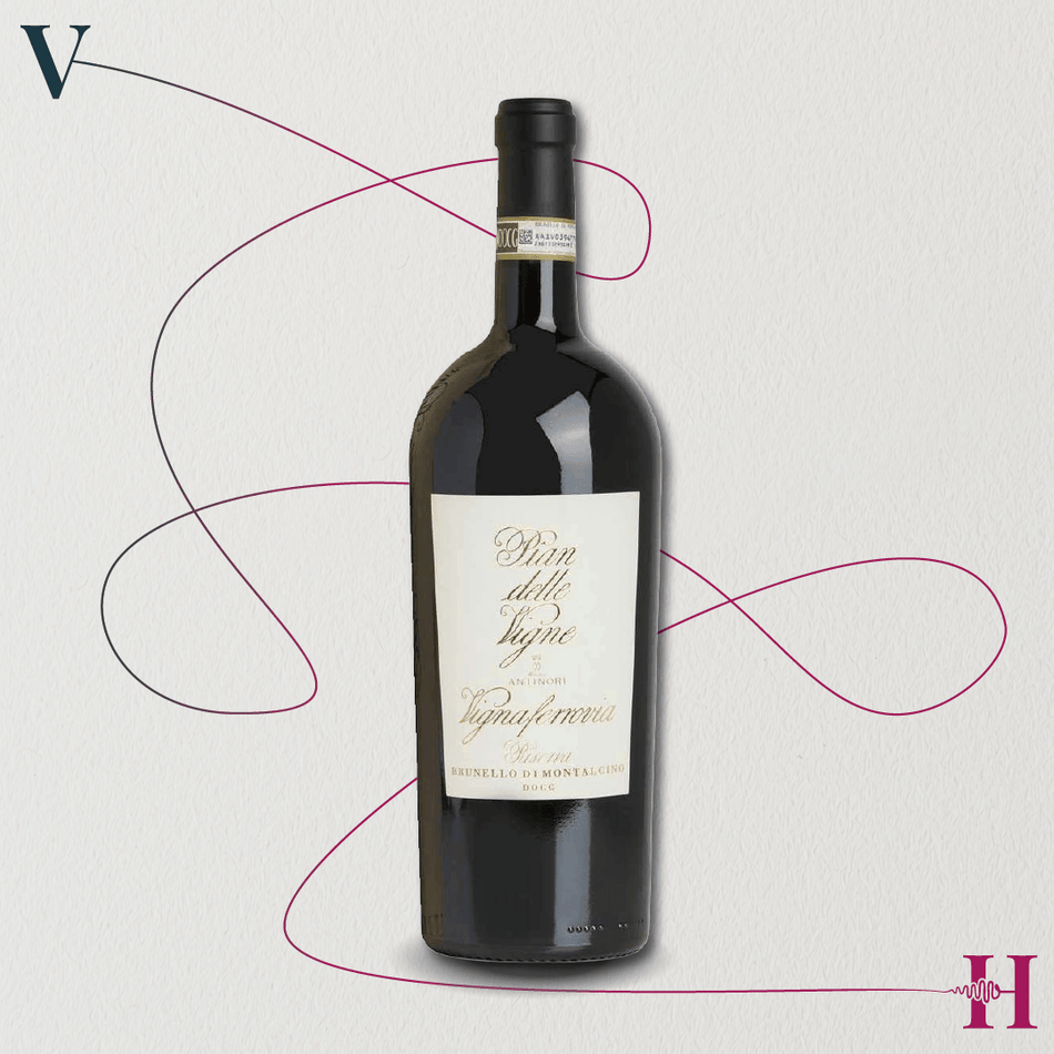 Vigna Ferrovia Brunello Riserva Jeroboam 3 L in cassa originale di legno – Antinori – 2004
