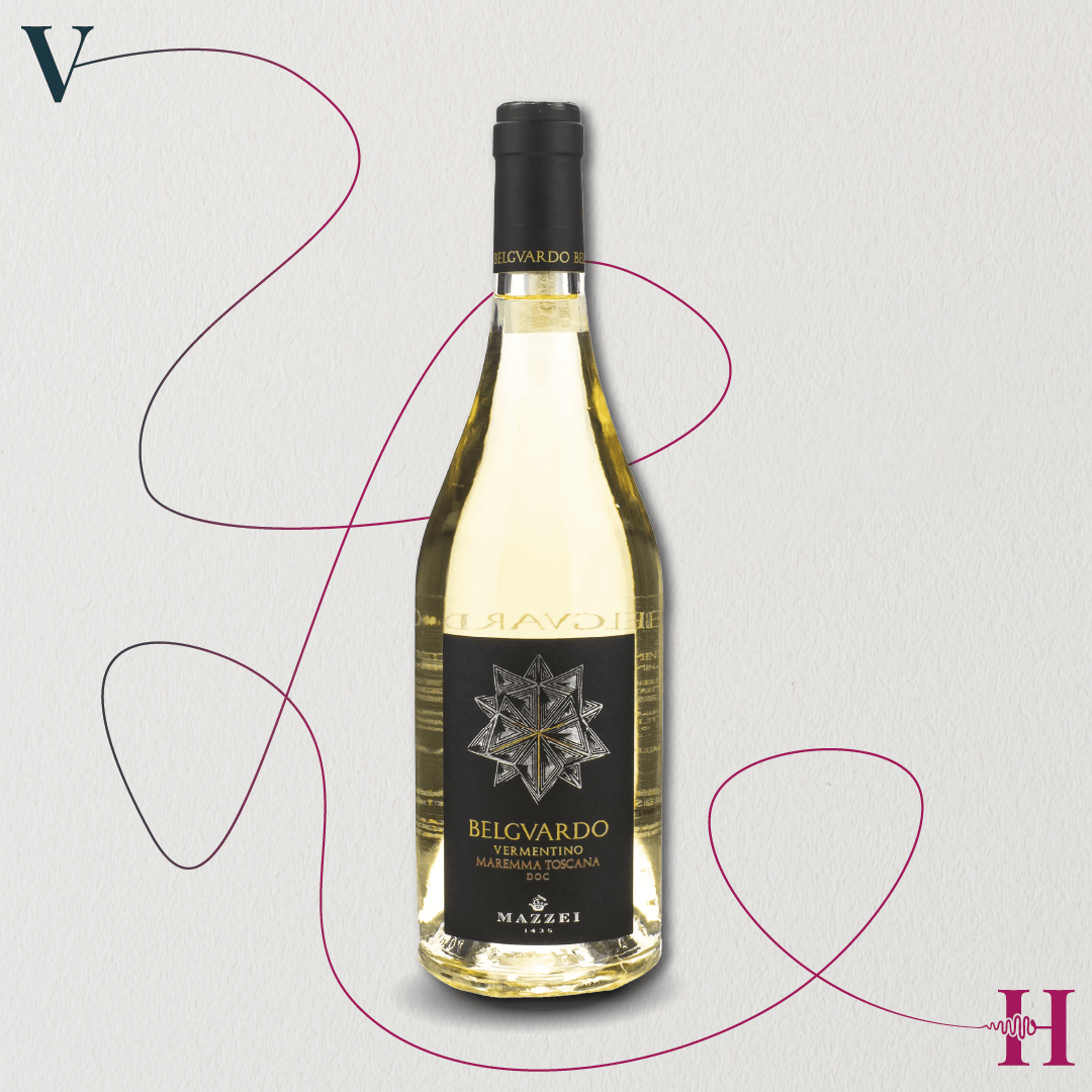 Vermentino cartone originale da 6 bottiglie – Mazzei – 2025