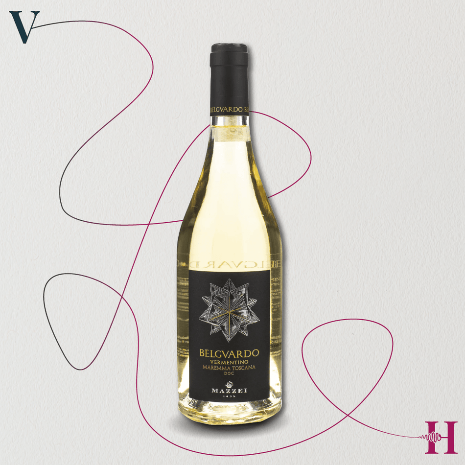 Vermentino cartone originale da 6 bottiglie – Mazzei – 2025