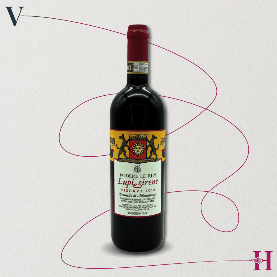 Lupi e Sirene Riserva – Podere Le Ripi – 2016