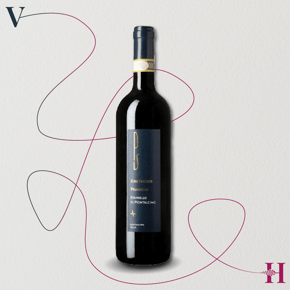 Brunello Pelagrilli cartone originale da 6 bottiglie – Siro Pacenti – 2016