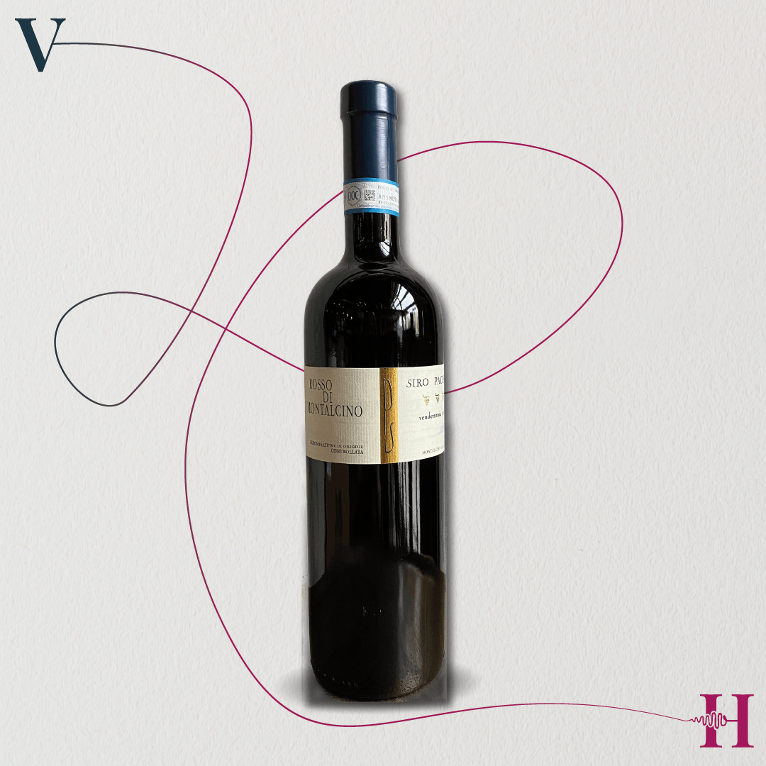 Rosso di Montalcino cartone originale da 6 bottiglie – Siro Pacenti – 2011
