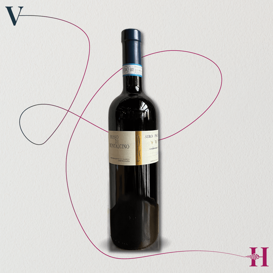 Rosso di Montalcino cartone originale da 6 bottiglie – Siro Pacenti – 2011