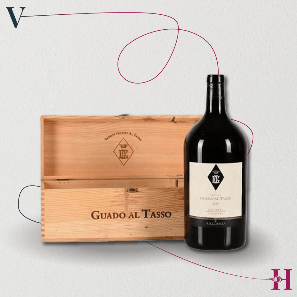Guado al Tasso Magnum 1,5 L in cassa originale di legno – Antinori – 1999