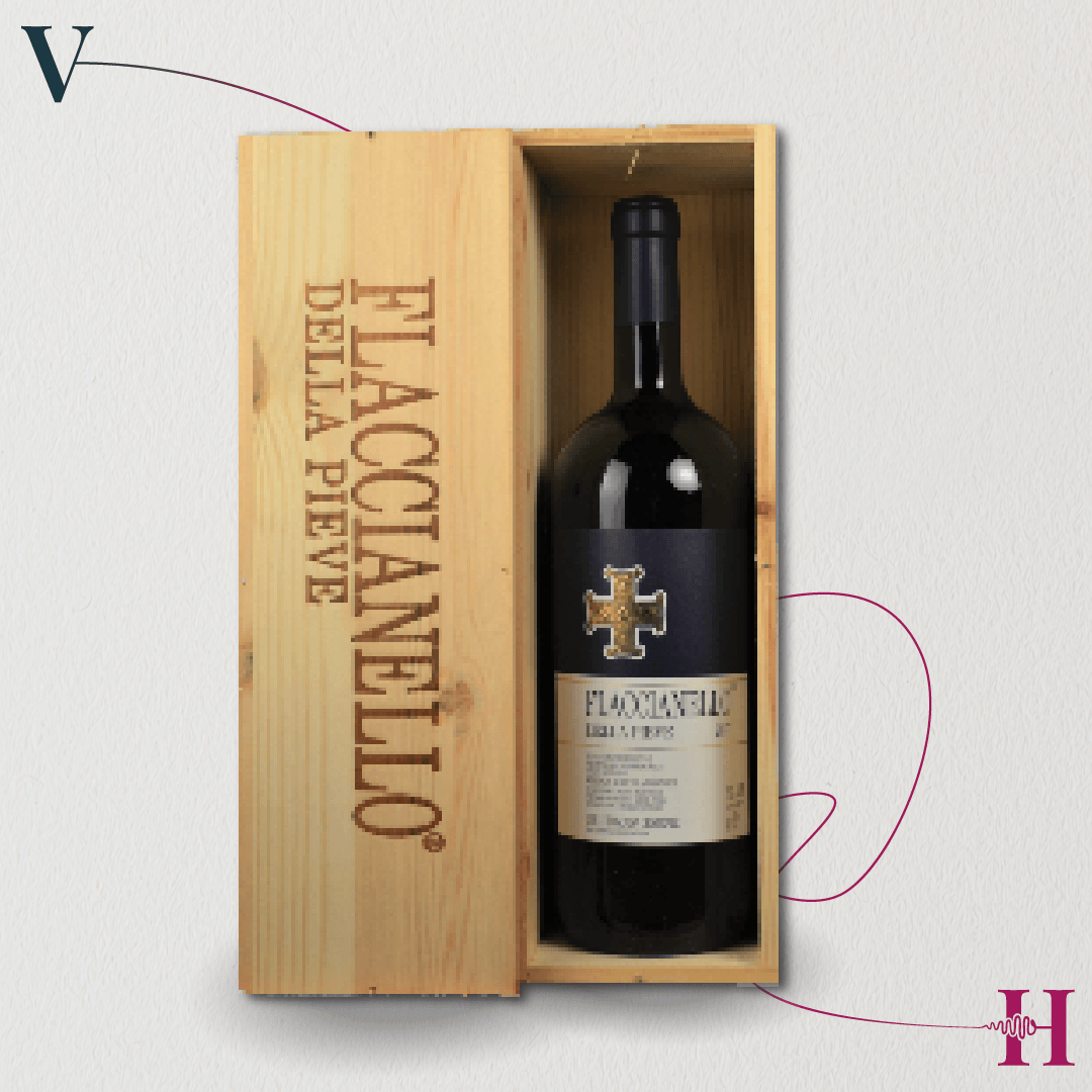 Flaccianello Magnum 1,5 L in cassa originale di legno – Fontodi – 2017