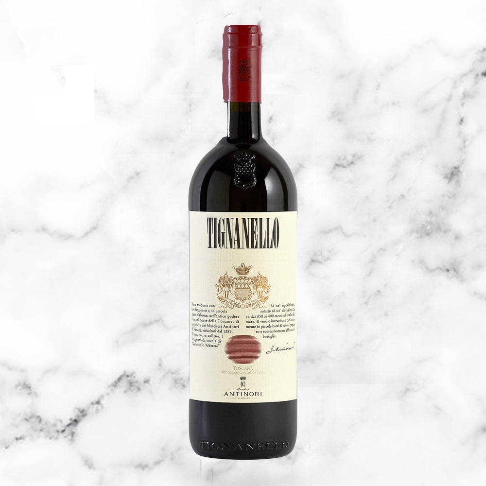 6X BT - TIGNANELLO 2018- CASSA DI LEGNO ORIGINALE DA 6 BOTTIGLIE